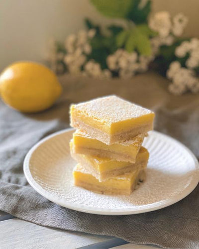 Keto Lemon Squares